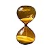 Produktbild HENG Sanduhr, dekorative Ornamente Sanduhr Timer, tischdekoration, Glas Material, Zeit 15 Minuten Toy Home Office Table Decoration Gift (Color : Yellow, Size : 15 Minutes)