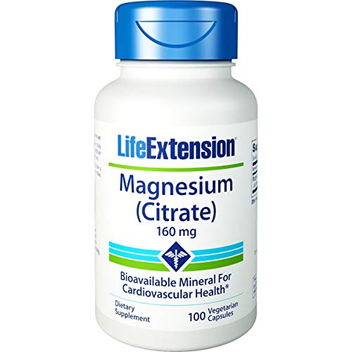 Life Extension Magnesium (Citrate) 160Mg 100 vegetarian capsules