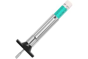 DOETYD Tyre Tread Depth Gauge UK Portable Vehicle Measuring Tool Color Coded Tyre Depth Measurement Tool, 25MM/32nds