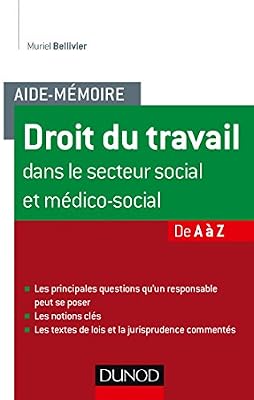 Aide-mémoire - Droit du travail dans le secteur social et médico-social - De A à Z