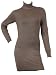 Produktbild Love Lola Damen Kleid, Einfarbig, Braun - Mink, 16