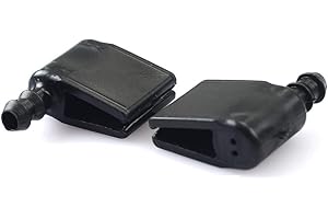 ROBUST CAR PARTS 2x Scheibenwaschdüsen Spritzdüse Düse für VW Crafter Mercedes-Benz Freightliner Dodge Sprinter 2E1955986 2E1955985, Kunststoff, OEM 2E1955986, 2E1955985