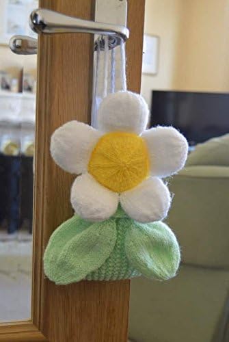 Knitting by Post Knitting Pattern Daisy Baggles Knitted Gift Bag from UK Knitting Pattern