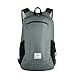 Produktbild YIAIY Outdoor-Reiserucksack, Faltbarer Silikonrucksack Ultraleichter Wasserdichter Reitbeutel Faltbarer Wasserdichter Rucksack Zum Wandern/Radfahren/Wandern/Camping/Reisen,Gray
