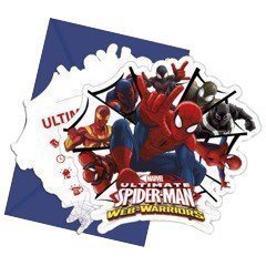 Speelgoed 85157P - Spiderman Einladungskarte