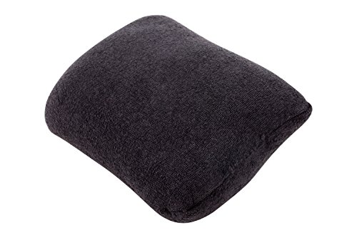 S.Ariba Badewannenkissen Premium Nackenkissen / Wannenkissen – Komfort Badekissen mit Perlen Füllung Schwarz - 2