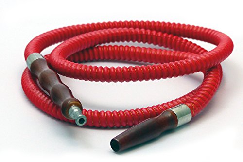 Shisha Wasserpfeifen Schlauch | ASIA STYLE | ca. 145 cm lang passend für ASIA Shishas Farbe ROT