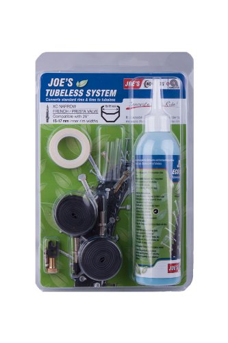 Joes No-Flats FV 15-17 - Kit de instalación para neumáticos sin cámara