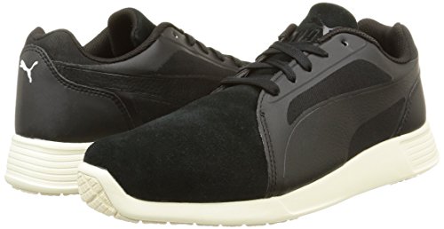 Puma Unisex-Erwachsene St Trainer Evo Sd Low-Top, Black-Black - 5
