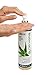 Aloe Vera Gel Pure 500ml - Organic and Cold Pressed Aloe Vera - Moisturiser for Face, Skin and Hair - Dermatologically Tested After Sun Body Lotion - Natural Skin-Care sunburn from GloryFeel