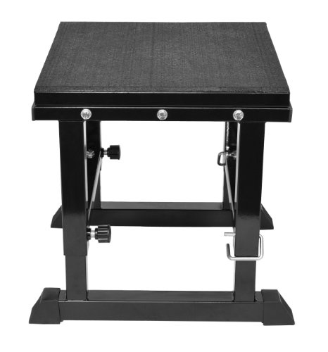 Core höhenverstellbare Plyo-Box aus Stahl schwarz / Einstellhöhen: 45cm / 50cm / 55cm / 60cm / 65cm - 4