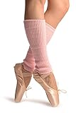 ballet boots warm up Envio en el mismo dia Baby Pink Dance/Ballet Leg or Arm Warmers - Leg Warmers - Rosa Calentadores moda Talla unica (37 cm)