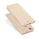Huawei Nova Hülle, IVSO Hohe Qualität Advanced Shock Absorption Technology Case Folio Tasche Cover für Huawei 51090UAW nova Smartphone (12,7 cm (5 Zoll), 32GB, Dual-SIM, 12 Megapixel Kamera, Android), Golden - 