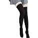 Produktbild FIRSS Frauen Socken Spitze Blume Over knee Kniestrümpfe Knitting Sportsocken College Retro Überknie Lange Elastisch Hohe Socken