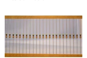 Widerstand nach Auswahl, 30 Stück,12 Werte zur Auswahl, Kohleschicht 0.25W 5% Widerstände Resistor elpohl® (680 Ohm)