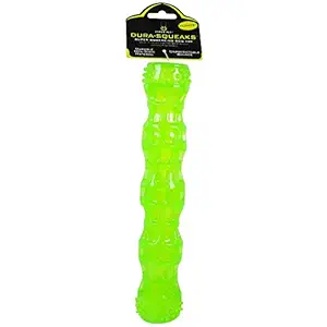 Hyper Pet Dura-Squeaks Stick for Dogs, Large, 11-Inches