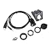 Produktbild ForceSthrength Auto Armaturenbrett Motorrad Einbau Panel USB 2.0 M/F AUX Kabel Verlängerungskabel schwarz
