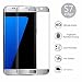 Produktbild Samsung Galaxy S7 Edge Displayschutzfolie, 3H Premium [3D Curved Full Coverage] [Edge to Edge] Gehärtetes Glas Display Schutzfolie Film Dicke HD Crystal Clear mit 9H Härte für Galaxy S7 Edge (Silber)