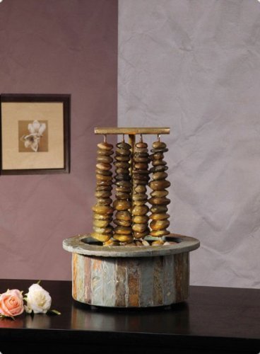 Zimmerbrunnen, Feng Shui Schieferbrunnen, DAO LING, 30x38cm