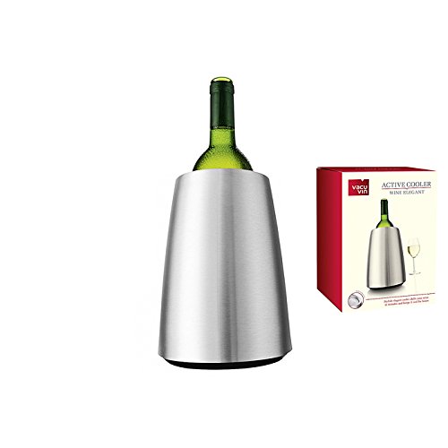 Vacu Vin Flaschenkühler, Edelstahl