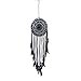 Produktbild LG&S Weiße Feder Traumfänger Boho häkeln Traumfänger für Wohnheim Wandbehang & Hochzeitsfeier Dekor,Blau