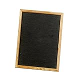 Hergestellt aus hochwertigem Eichenholz, einem schwarzen Filzrücken und einem starken, langlebigen Design, ist dieses Holzbriefbrett für die Ewigkeit gebaut.