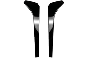 BHYYDS Spoiler Posteriore per VW per Tiguan MK2 Rline/Standard 2017-2021 Spoiler Laterale Lunotto Posteriore Accessori per La Messa A Punto Dell'ala Canard (RL Gloss Black)