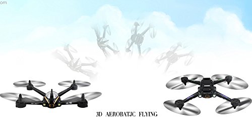 XK X252 5.8G FPV 7CH 6-Axis Gyro Drone RC Quadcopter RTF 1804 Brushless Motor, with 720P Camera -Black