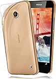 DURCHSICHTIG: Um das coole Smartphone-Design zu erhalten, bietet die klare Schutzhülle vollständig unverfälschte Sicht auf das Nokia Lumia 630/635. Das Soft-Case ist dabei so elegant wie robust.