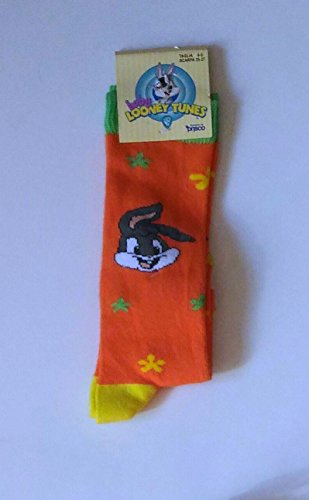 Disney Bugs Bunny Socks Orange Number 25/27