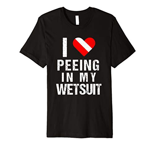 Sweet Scuba Diving CoFunny Scuba Diving Diver Dive I Love Peeing In My Wetsuit T-ShirtOEKO-TEX STANDARD 100