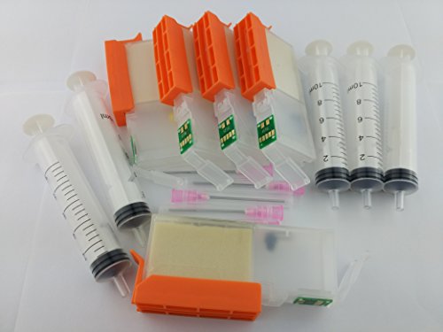 hemei @ PGI-550 CLI-551 leer nachfüllbar Tintenpatrone für Canon Pixma iP7250 MG5450 MG5550 iX6850 MX725 MX925 MG6450 MG5650 MG6650 Drucker 5 x Tinte - 3