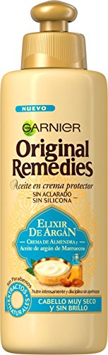 Garnier Original Remedies Aceite en Crema Protector Elixir de Argán - 6 Paquetes x 200 ml - Total: 1200 ml