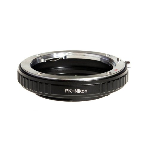 BAGUE D ADAPTATION NIKON PENTAX PENTAX NIKON NI - K K - NI pour la macro - sans mise au point    l infini BOITIER NIKON - OBJECTIF PENTAX