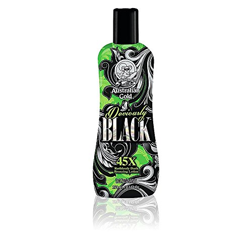 Australian Gold, lozione abbronzante Deviously Black, flacone da 250 ml