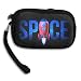 Produktbild 3D Rocket Space Portable Washable Wristlets Bag Clutch Wallets, Change Purse,Coin Purse Zipper Small Wallets Pouch