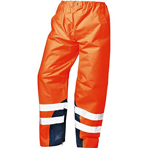 Preisvergleich Produktbild Warnschutzregenbundhose Matula, Gr. L, orange