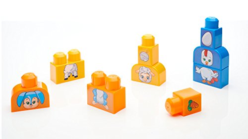 Mega Bloks Mes Animaux à Assembler, briques et jeu de construction, 40 pièces, jouet pour bébé et enfant de 1 à 5 ans, FLT36 – Image 15
