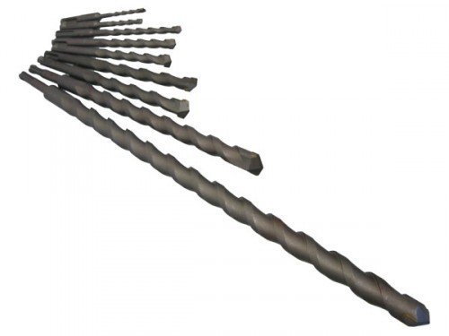 SDS Plus Hammerbohrer Beton Stein Bohrer Meißel Satz 12 tlg - 3