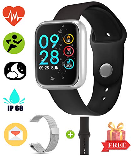 Étanche Bluetooth Smart Bracelet - Bracelet pour Hommes de Sport féminin Intelligent pour Android