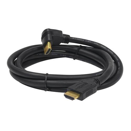 GOOBAY 618001 HDMI-Kabel, St-A/St-A, Gewinkelt, Länge 1 m