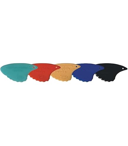 Sharkfin Landstrom Goldprint & Relief Plectrums - Bag Of 6 Picks - Foto 13