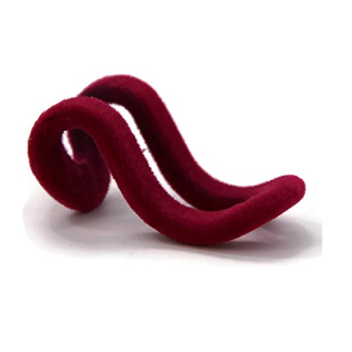 Bada Bing 40 tlg. Sparset Kleiderbügel + Kleiderhaken Aufhänger Samt Platzsparend Rutschfest Bügel Haken Platzwunder - 4