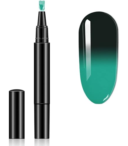 Nagellackstifte Set 12 Farben – 3-in-1 Gel-Nagellackstifte, Schnell Trocknend, Für Nail Art DIY