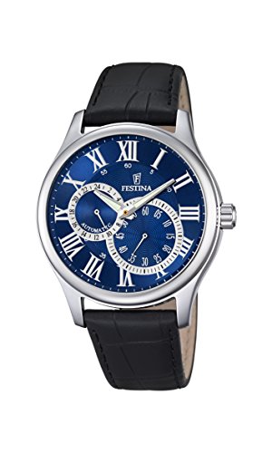 Festina Herren-Armbanduhr Analog Automatik Leder F6848/2 Festina Herren-Armbanduhr Analog Automatik Leder F6848/2