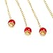 Tinksky Chinese Hair Comb Cheongsam Hair Accessory (Red)