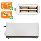 genießen Sie Ihr Toastbrot mit Honig, Marmelade oder Schokoladencreme oder genießen Sie die herzhafte Variante mit Käse und Schinken