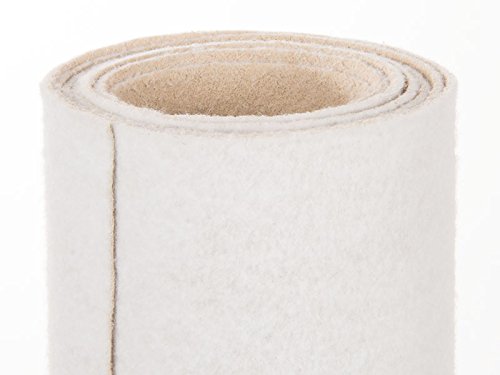 Weißer Teppich - Hochzeitsteppich - VIP Teppich - Eventtepich - Farbe Weiß - 1,00m x 8,00m