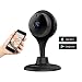 miSafes 1080p HD Mini Smart Wireless Wifi Indoor Home Day Night Security Surveillance Nanny Camera Two-Way Audio Motion Alerts Remote View Cam Easy Bluetooth Connection 304 Black RS.8949.00
