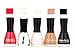 Fashion Bar Nail Polish in Light Red ,Top ,White Musted Black Shades RS.279.00